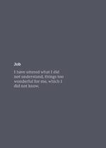 NKJV Bible Journal - Job: Holy Bible, New King James Version