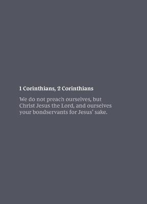 NKJV Bible Journal - 1-2 Corinthians, Paperback, Comfort Print: Holy Bible, New King James Version - Thomas Nelson - cover
