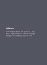 NKJV Bible Journal - Galatians, Paperback, Comfort Print: Holy Bible, New King James Version