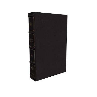 KJV, Large Print Verse-by-Verse Reference Bible, Maclaren Series, Leathersoft, Black, Comfort Print: Holy Bible, King James Version - Thomas Nelson - cover