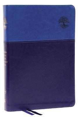 NKJV, Matthew Henry Daily Devotional Bible, Leathersoft, Blue, Red Letter, Comfort Print: 366 Daily Devotions by Matthew Henry - Thomas Nelson - cover