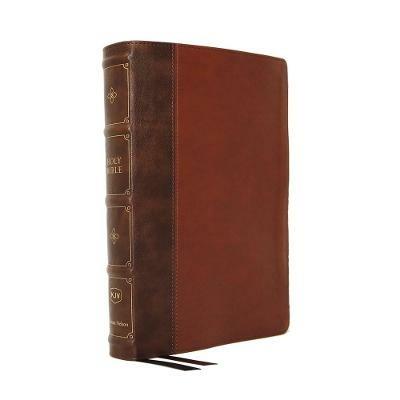 KJV, Compact Bible, Maclaren Series, Leathersoft, Brown, Comfort Print: Holy Bible, King James Version - Thomas Nelson - cover