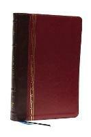 NRSVCE, Great Quotes Catholic Bible, Leathersoft, Burgundy, Comfort Print: Holy Bible - Catholic Bible Press - cover