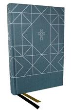 NKJV, The Bible Study Bible, Cloth over Board, Blue, Comfort Print: A Study Guide for Every Chapter of the Bible