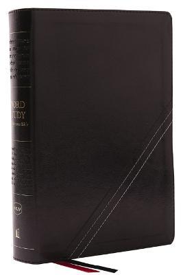 NKJV, Word Study Reference Bible, Leathersoft, Black, Red Letter, Comfort Print: 2,000 Keywords that Unlock the Meaning of the Bible - Thomas Nelson - cover