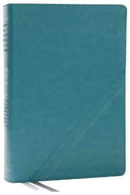 NKJV, Word Study Reference Bible, Leathersoft, Turquoise, Red Letter, Comfort Print: 2,000 Keywords that Unlock the Meaning of the Bible - Thomas Nelson - cover