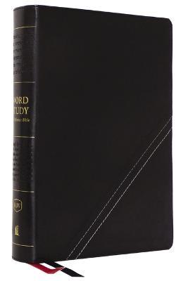 KJV, Word Study Reference Bible, Leathersoft, Black, Red Letter, Comfort Print: 2,000 Keywords that Unlock the Meaning of the Bible - Thomas Nelson - cover
