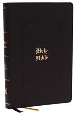 KJV Holy Bible Large Print Center-Column Reference Bible, Black Leathersoft with Thumb Indexing, 53,000 Cross References, Red Letter, Comfort Print: King James Version: Holy Bible, King James Version