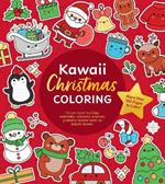 Kawaii Christmas Coloring: Color Cute Holiday Animals, Wintery Scenes, Yummy Treats and So Much More! More than 100 Pages to Color!