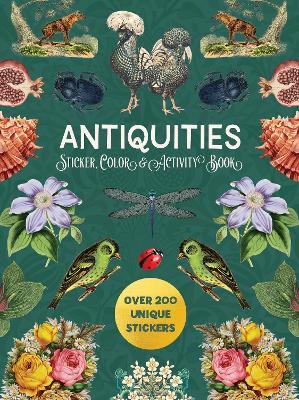 Antiquities Sticker, Color & Activity Book: Over 200 Unique Stickers - Editors of Chartwell Books - cover