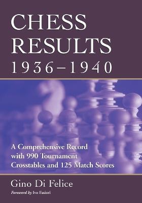 Chess Results, 1936-1940: A Comprehensive Record with 990 Tournament Crosstables and 125 Match Scores - Gino Di Felice - cover