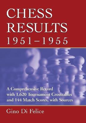 Chess Results, 1951-1955: A Comprehensive Record with 1,615 Crosstables and 143 Match Scores, with Sources - cover