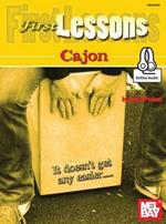 First Lessons Cajon Book with Online Audio