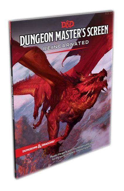 Dungeons & Dragons RPG. Dungeon Masters Screen Reincarnated. EN