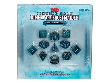 Dungeons & Dragons RPG Dice Set Icewind Dale: Rime Of The Frostmaiden Wizards of the Coast