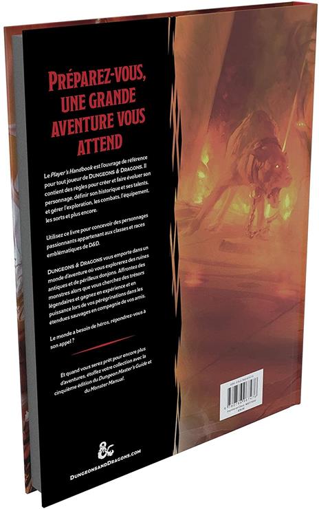 Dungeons & Dragons RPG Next Player's Handbook French Wizards of the Coast - 6