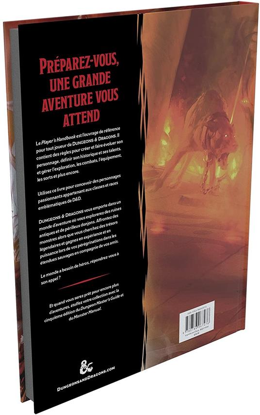 Dungeons & Dragons RPG Next Player's Handbook French Wizards of the Coast - 6