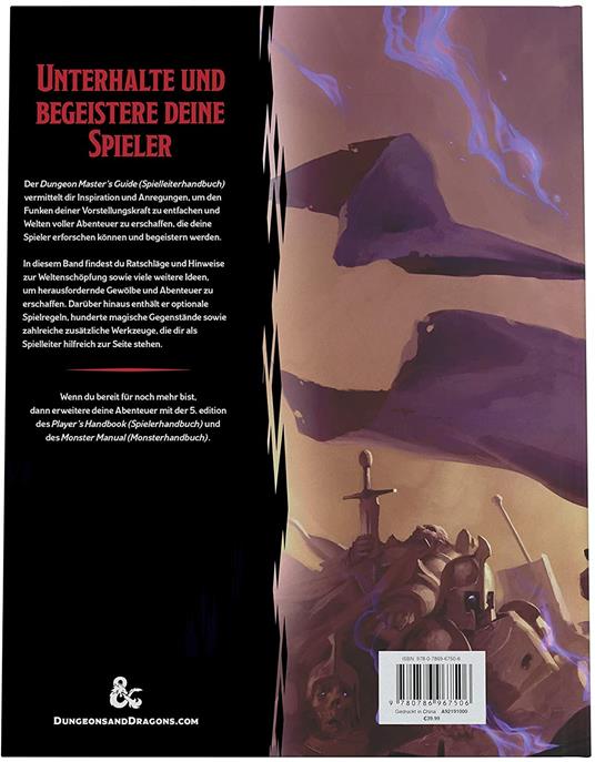 D&D Rpg - Dungeon Masters Guide - De - 3