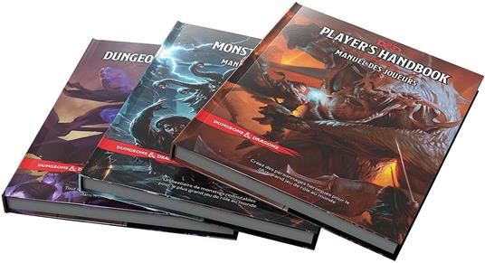 Dungeons & Dragons Rpg Core Rulebooks Regalo Set French Wizards Of The Coast - 2