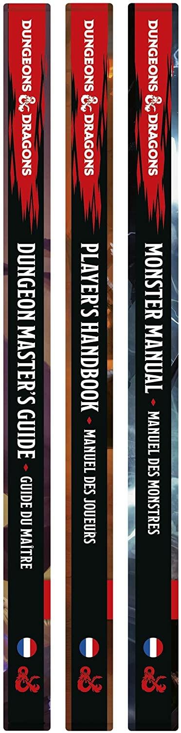 Dungeons & Dragons Rpg Core Rulebooks Regalo Set French Wizards Of The Coast - 3