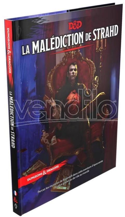 Dungeons & Dragons RPG Adventure La Malédiction De Strahd French Wizards of the Coast