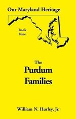 Our Maryland Heritage, Book 9: Purdum Families