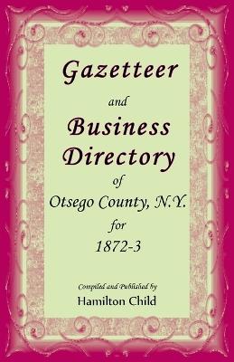 Gazetteer and Business Directory of Otsego Co., N.Y. for 1872-3 - Hamilton Child - cover