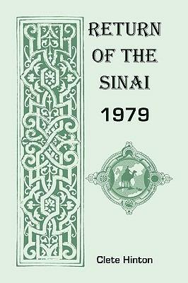 Return of the Sinai 1979 - Clete A Hinton - cover