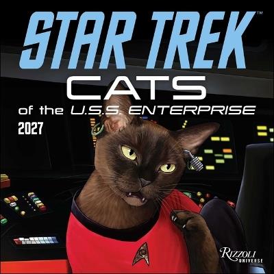 Star Trek: Cats 2027 Wall Calendar - Cbs - cover