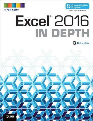 Excel 2016 In Depth - Bill Jelen - cover