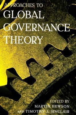 Approaches to Global Governance Theory - cover