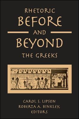 Rhetoric before and beyond the Greeks - cover