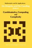 Combinatorics, Computing and Complexity - cover