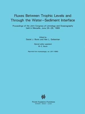 Fluxes between Trophic Levels and through the Water-Sediment Interface - M.-C. Bonin - cover