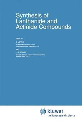 Synthesis of Lanthanide and Actinide Compounds - cover