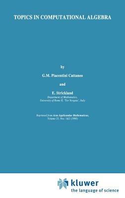 Topics in Computational Algebra - cover
