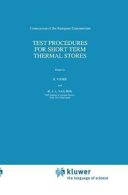 Test Procedures for Short Term Thermal Stores - cover
