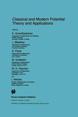 Classical and Modern Potential Theory and Applications - cover