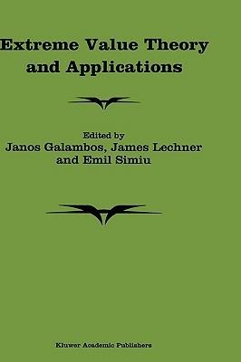 Extreme Value Theory and Applications: Proceedings of the Conference on Extreme Value Theory and Applications, Volume 1 Gaithersburg Maryland 1993 - cover