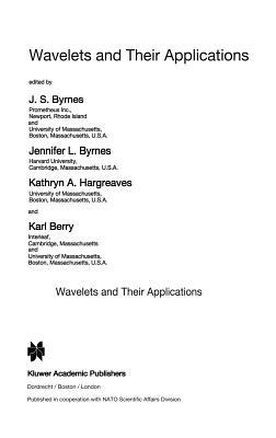 Wavelets and Their Applications - cover