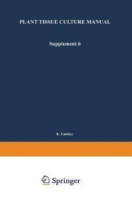 Plant Tissue Culture Manual: Supplement 6 - cover