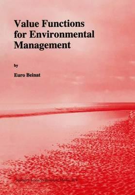 Value Functions for Environmental Management - E. Beinat - cover