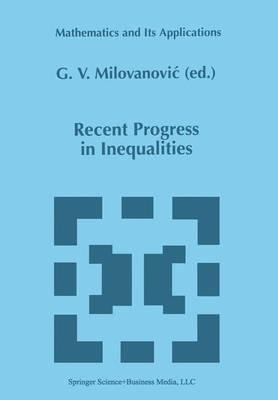 Recent Progress in Inequalities - cover