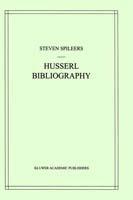Edmund Husserl Bibliography - cover