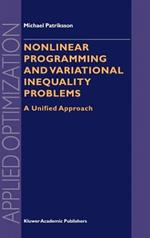 Nonlinear Programming and Variational Inequality Problems: A Unified Approach