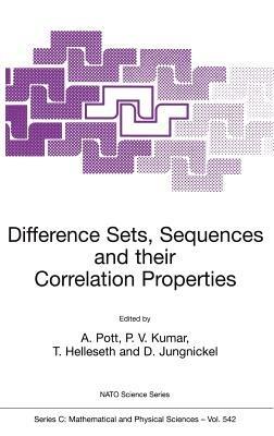Difference Sets, Sequences and their Correlation Properties - cover