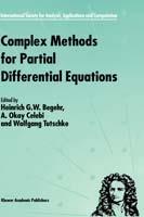 Complex Methods for Partial Differential Equations - cover