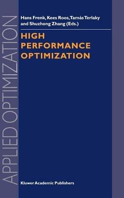High Performance Optimization - cover