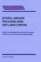 Natural Language Processing Using Very Large Corpora - cover