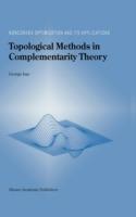 Topological Methods in Complementarity Theory - G. Isac - cover